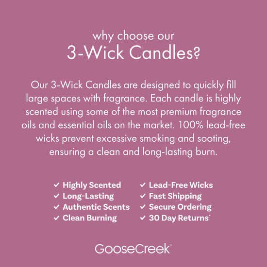 Black Cherry 3-Wick Candle