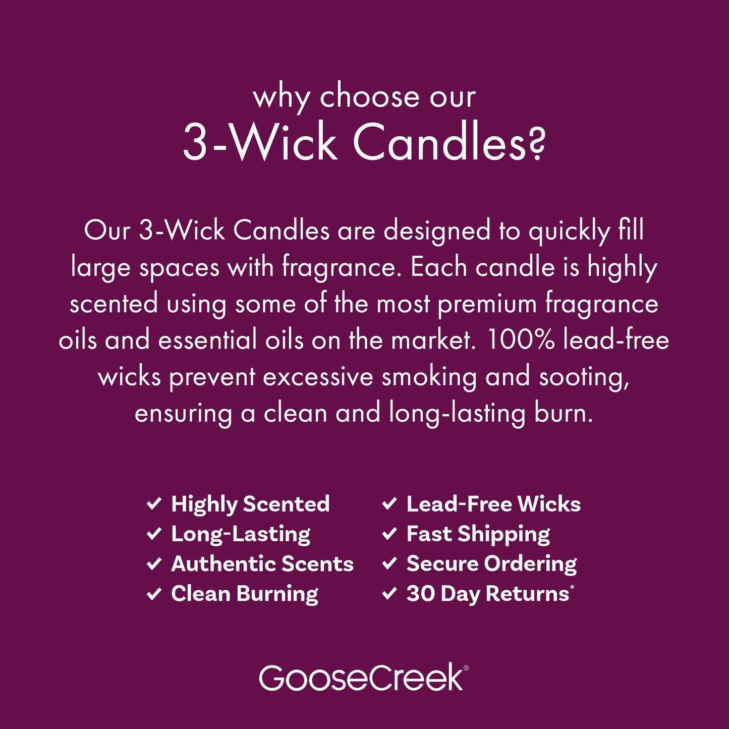 Black Cherry 3-Wick Candle