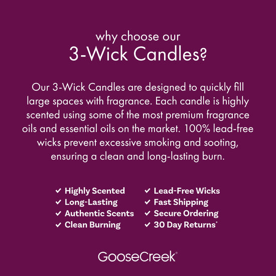 Black Cherry 3-Wick Candle