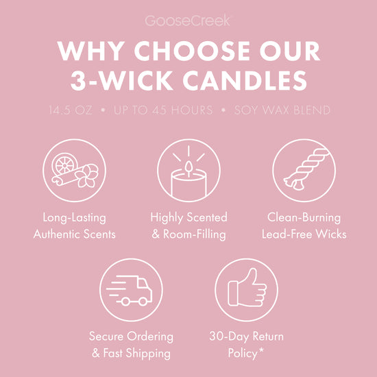 Blankets & Snowflakes 3-Wick Candle