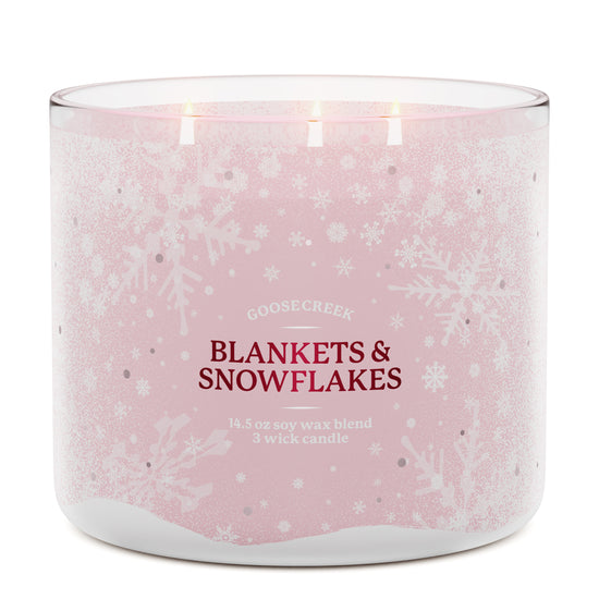 Blankets & Snowflakes 3-Wick Candle