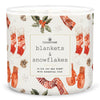 Blankets & Snowflakes Large 3-Wick Candle