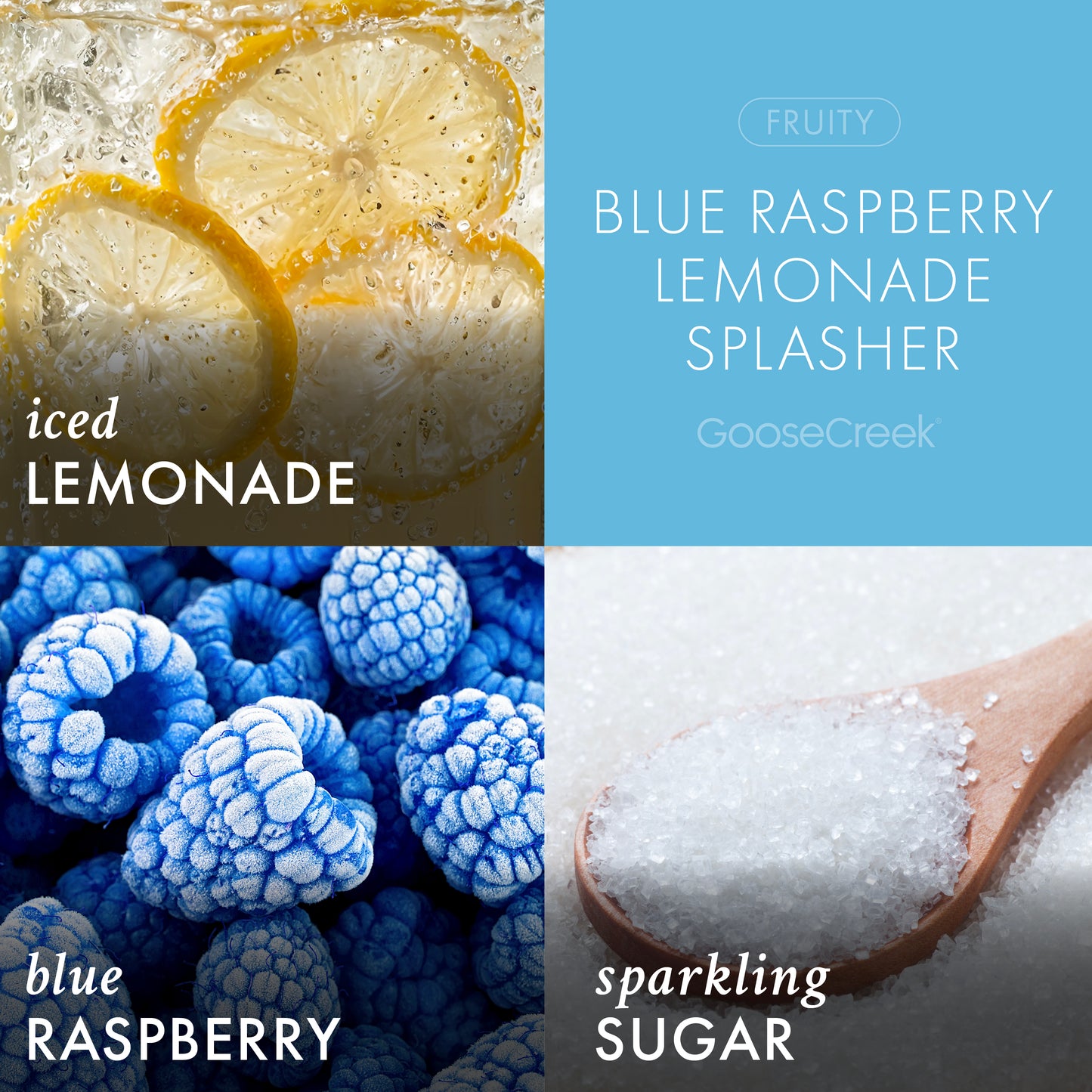 Blue Raspberry Lemonade Splasher IHOP 3-Wick Candle