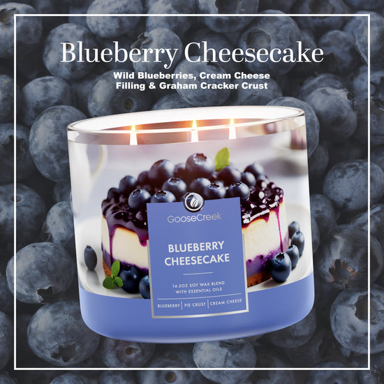 Blueberry Cheesecake 3-Wick Candle