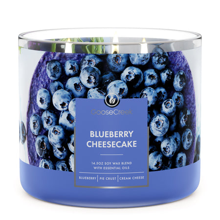 Blueberry Pie | Handmade & Hand-Poured Aromatherapy Candle | 100% Soy Wax |  Toxin Free + Pet Safe | All-Natural + Long Lasting | 14oz