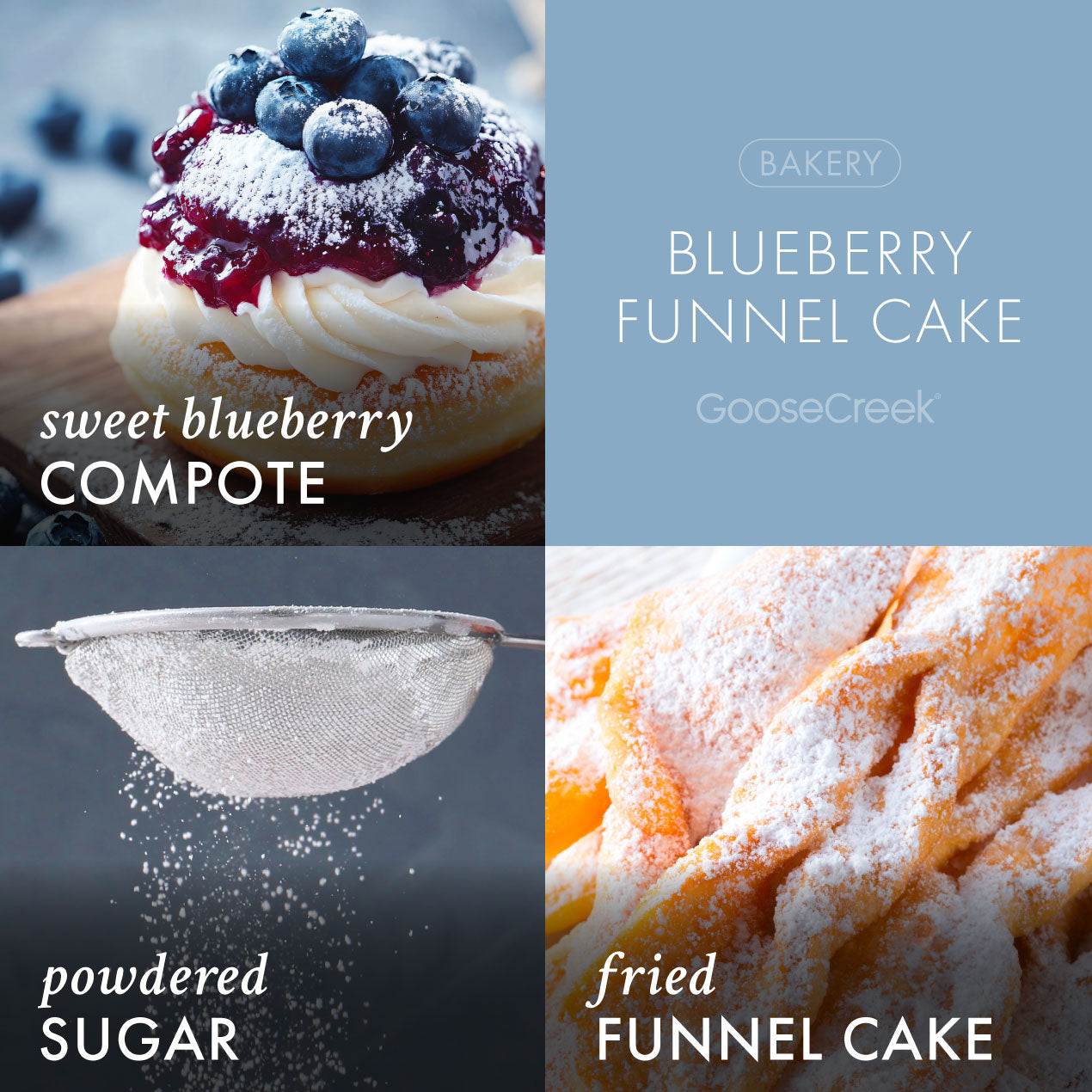 Blueberry Funnel Cake Wax Melt