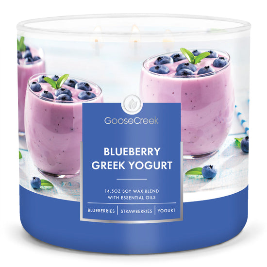 Load image into Gallery viewer, Blueberry Greek Yogurt Large 3-Wick Candle
