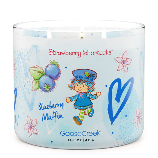 Blueberry Muffin 3-Wick Strawberry Shortcake Candle
