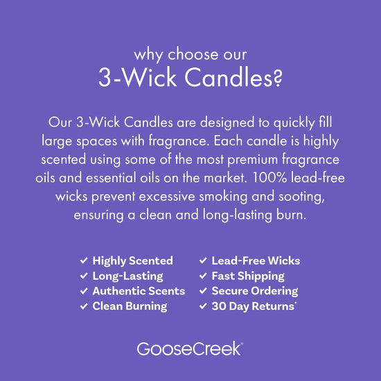 Boardwalk Cone 3-Wick Candle