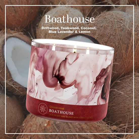 Boathouse 3-Wick Candle