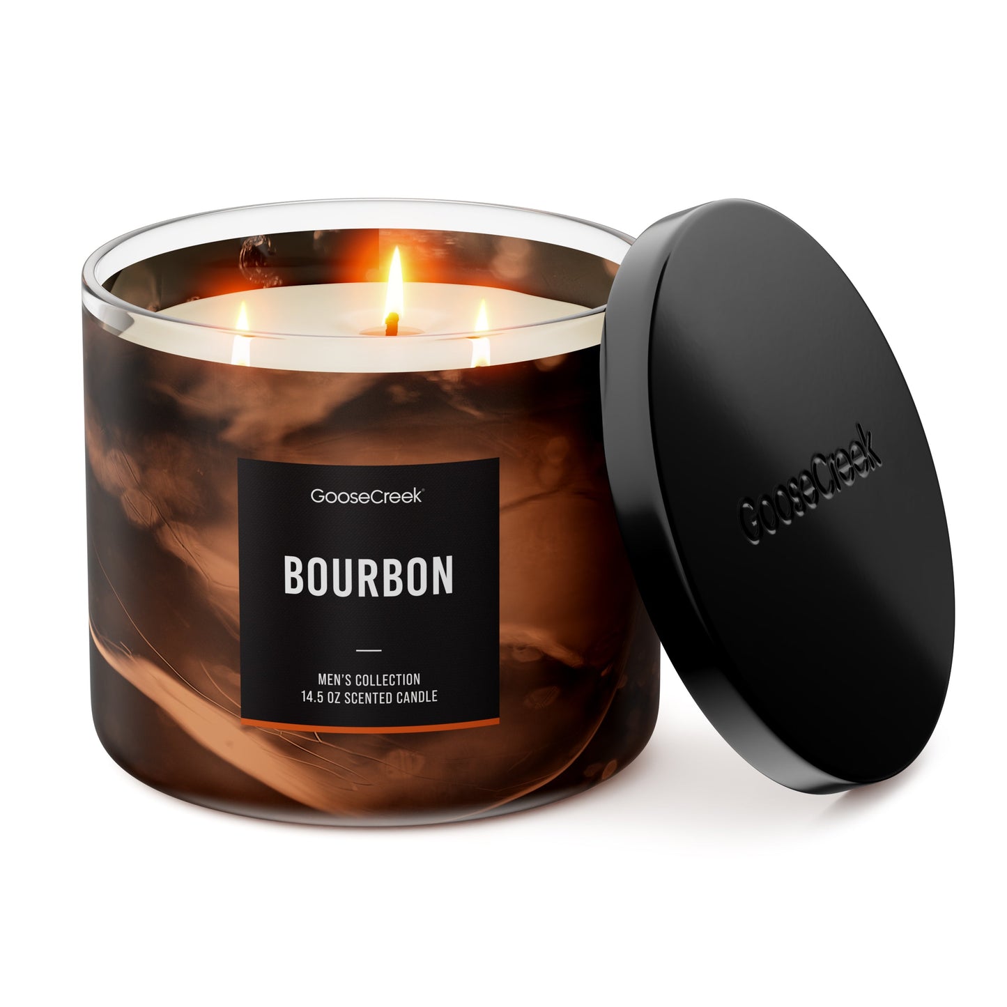 Bourbon 3-Wick Candle