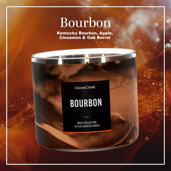 Bourbon 3-Wick Candle