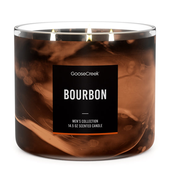 Bourbon 3-Wick Candle