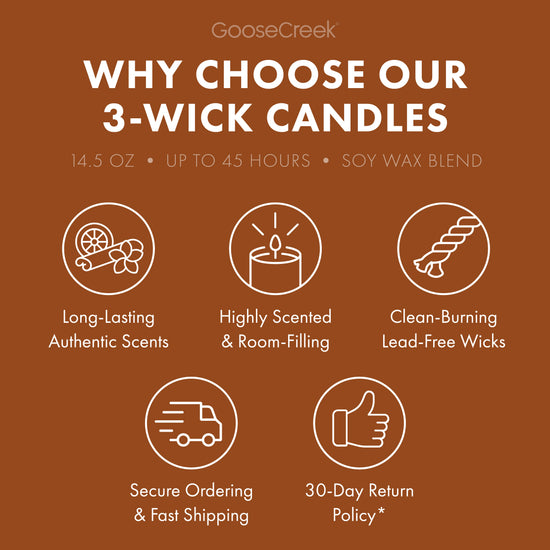 Bourbon Pecan Tart 3-Wick Candle