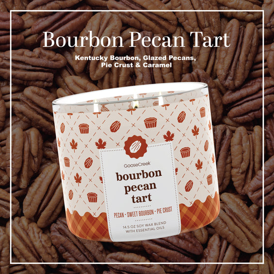 Bourbon Pecan Tart Large 3-Wick Candle