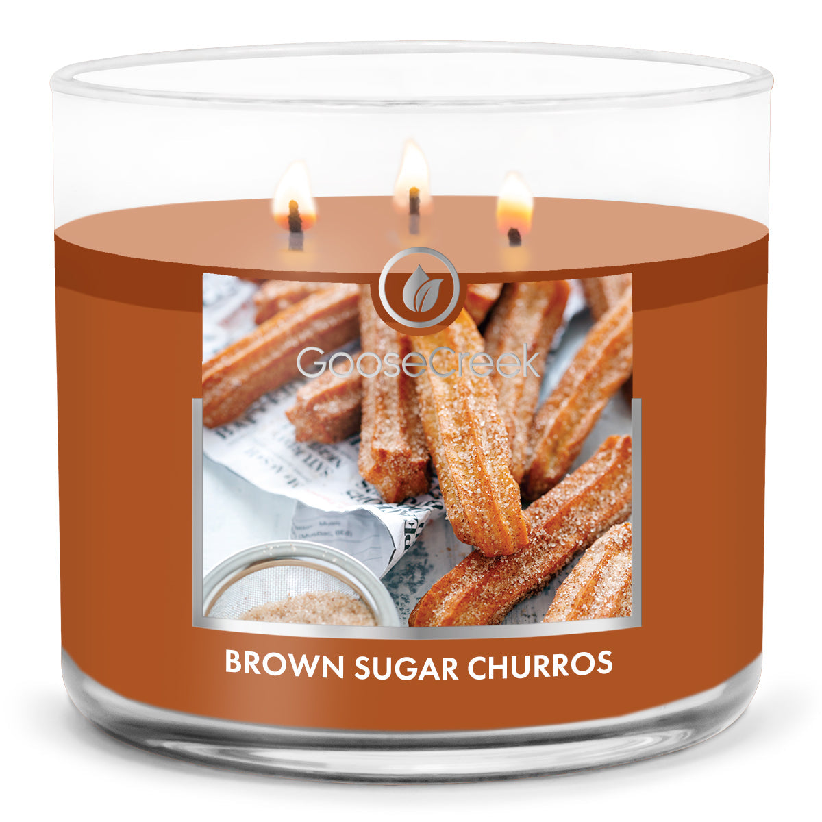 Load image into Gallery viewer, Brown Sugar Churros Large 3-Wick Candle
