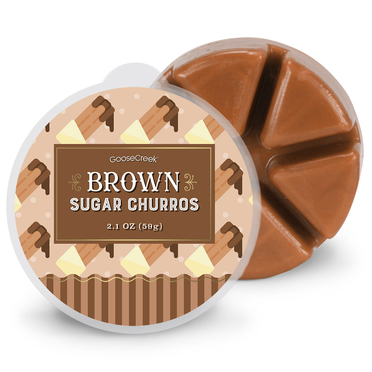 Brown Sugar Churros Wax Melt Indulgent Aroma of Freshly Baked Churros