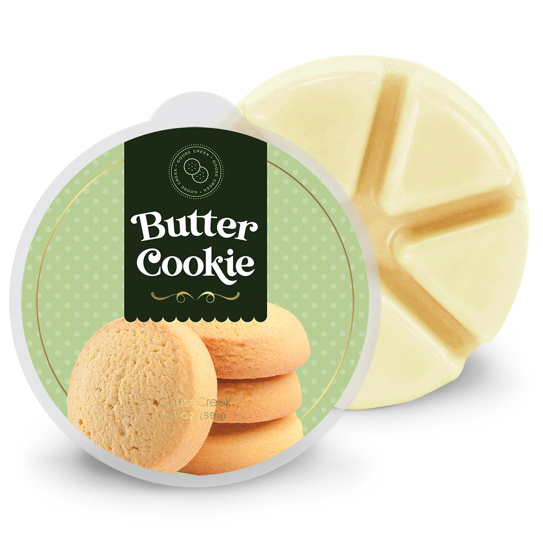 Butter Cookie Wax Melt Delicious Vanilla Butter Cookie Aroma Goose Creek Goose Creek Candle