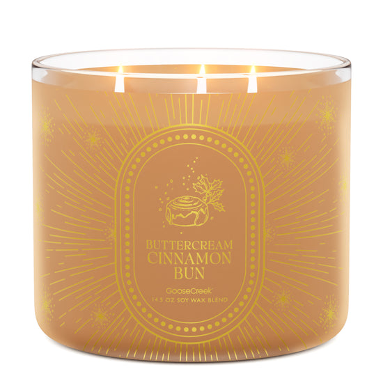 Buttercream Cinnamon Bun 3-Wick Candle