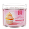 Buttercream Sprinkles 3-Wick Candle