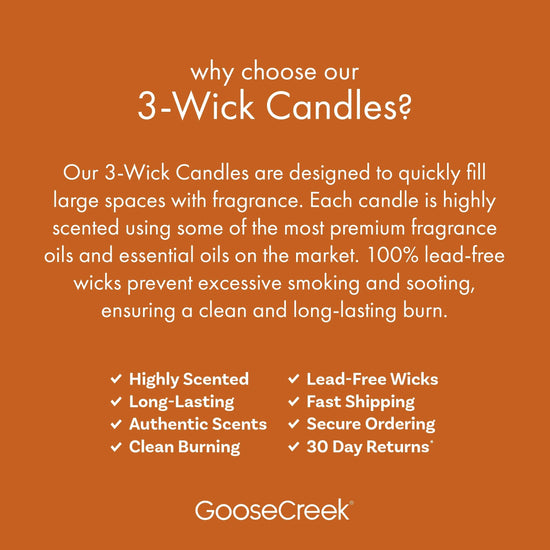 Butterscotch & Marshmallow Cream 3-Wick Candle