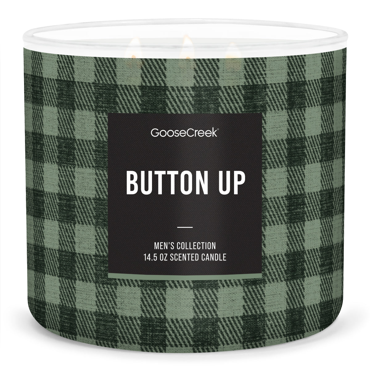 Button-Up Large 3-Wick Candle