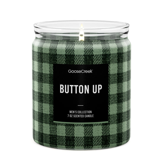 Button-Up Single Wick Candle