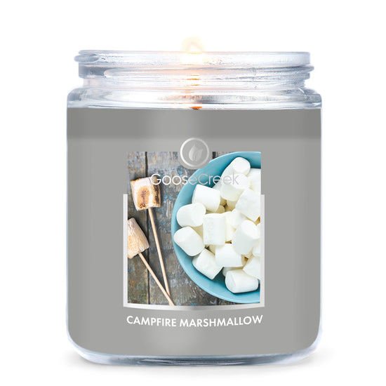 Load image into Gallery viewer, Campfire Marshmallow 7oz Single Wick Candle
