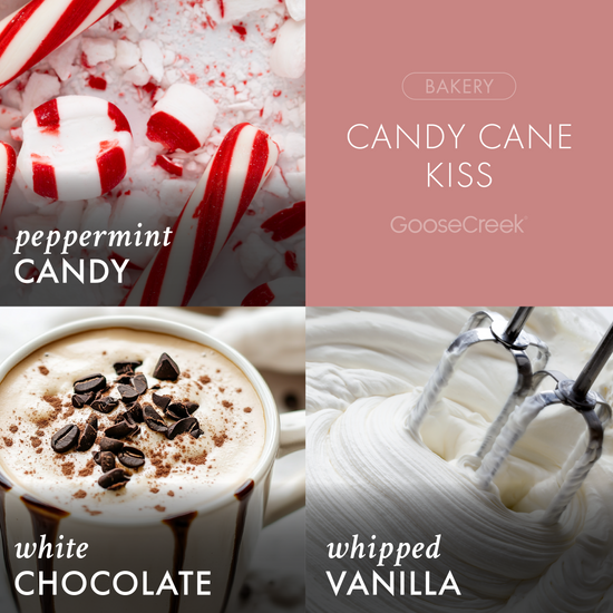 Candy Cane Kiss 3-Wick Candle