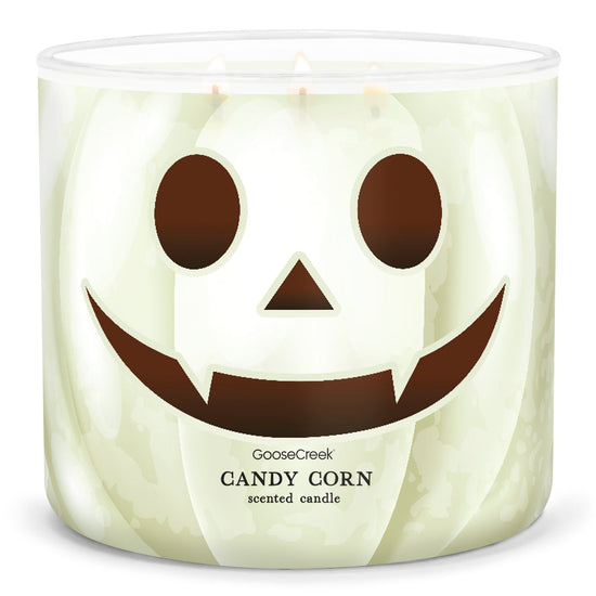 Load image into Gallery viewer, Candy Corn Large 3-Wick Candle
