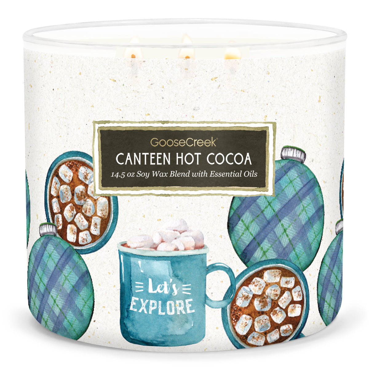 Canteen Hot Cocoa 3-Wick Candle