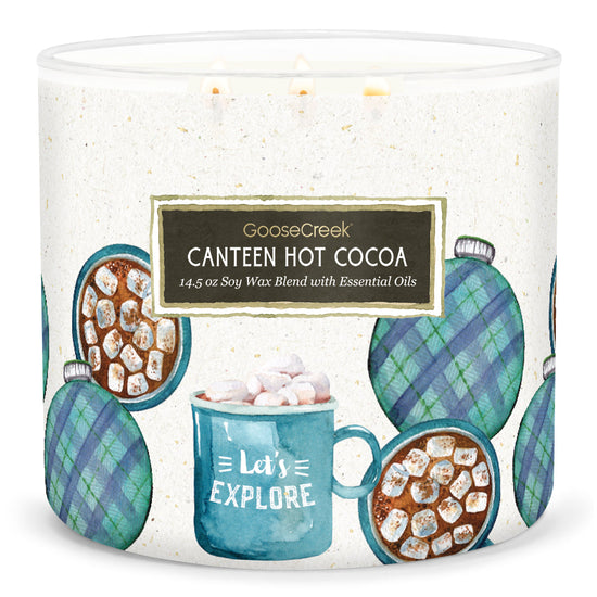 Load image into Gallery viewer, Canteen Hot Cocoa Large 3-Wick Candle
