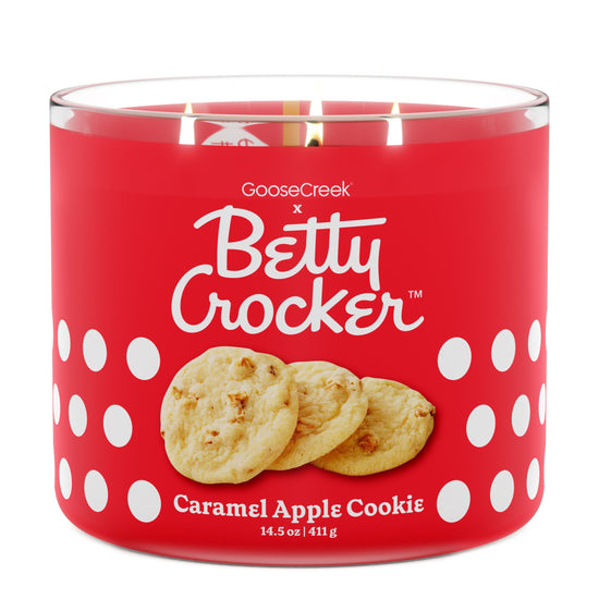 Caramel Apple Cookie Betty Crocker 3-Wick Candle