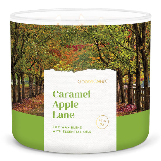Caramel Apple Lane Large 3-Wick Candle