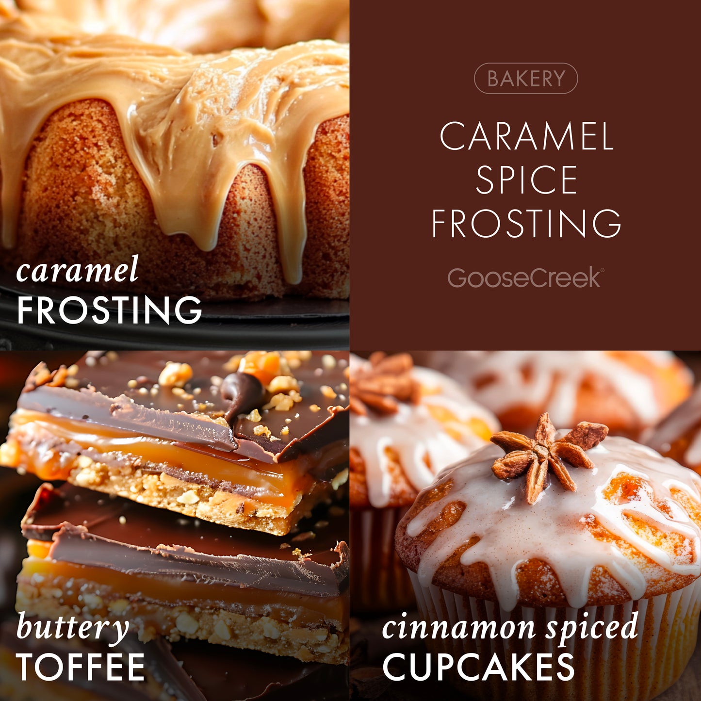 Caramel Spice Frosting 3-Wick Candle