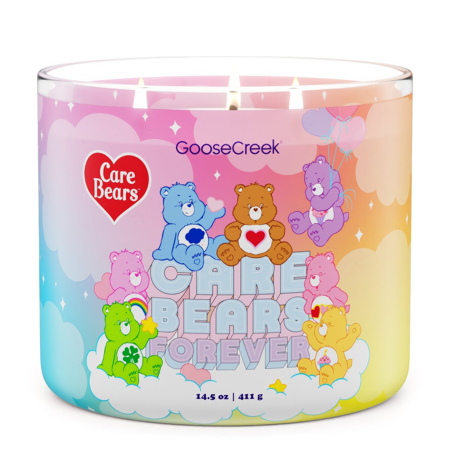 Care Bears Limited Edition Collector's Box - Includes 9 3-Wick Candles