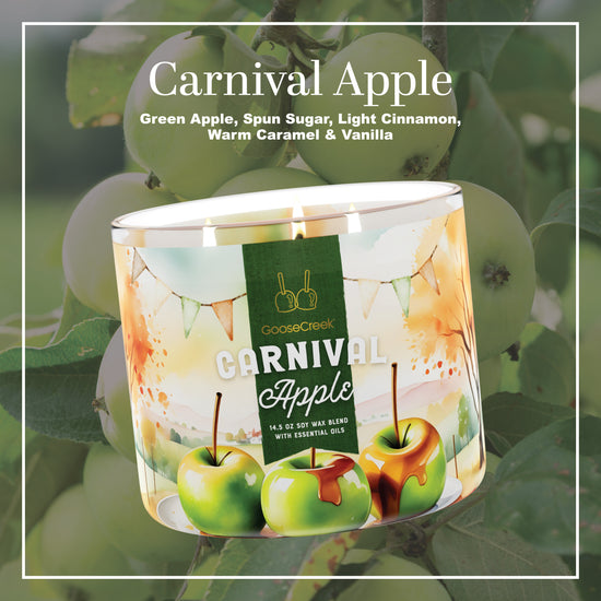 Carnival Apple Large 3-Wick Candle