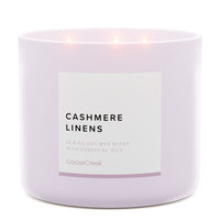 Cashmere Linens 3-Wick Candle