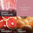 Champagne Bubbles Large 3-Wick Candle