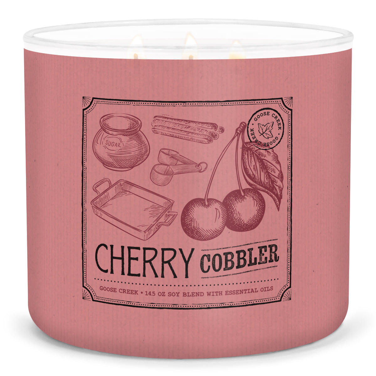Cherry Cobbler Large 3-Wick Candle