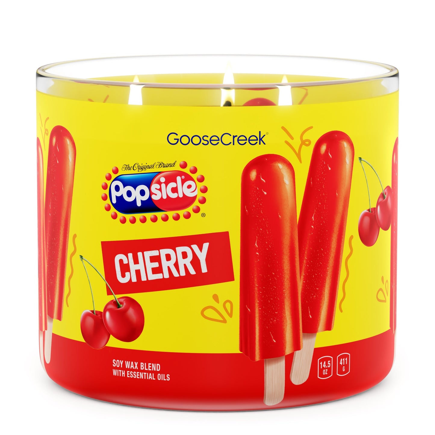 Cherry Popsicle 3-Wick Candle