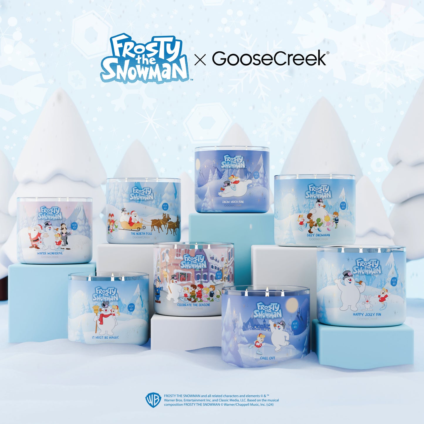 Chill Out - Frosty The Snowman™ 3-Wick Candle