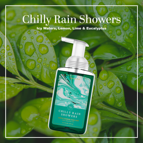 Chilly Rain Showers Lush Foaming Hand Soap