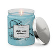 Load image into Gallery viewer, Chilly Rain Showers Odor Eliminating 7oz Single Wick Candle
