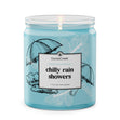 Load image into Gallery viewer, Chilly Rain Showers Odor Eliminating 7oz Single Wick Candle
