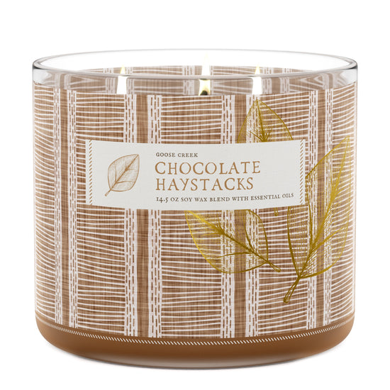 Chocolate Haystacks Large 3-Wick Candle