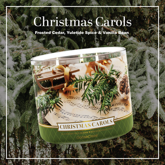 Christmas Carols 3-Wick Candle