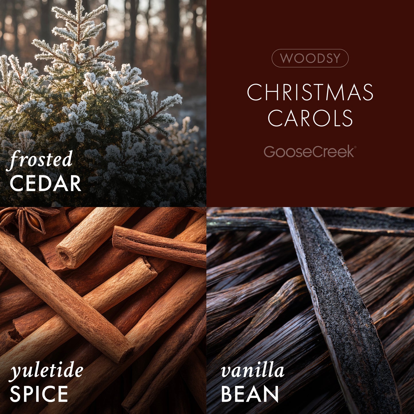 Christmas Carols 3-Wick Candle