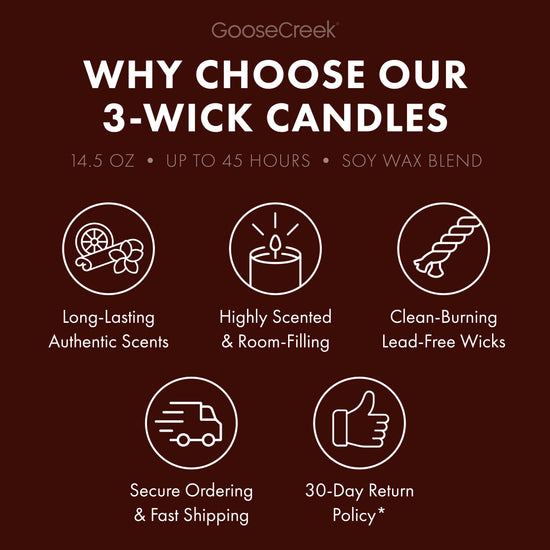 Christmas Carols 3-Wick Candle
