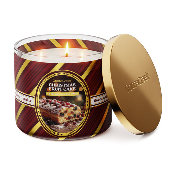 Christmas Fruit Cake 3-Wick Candle